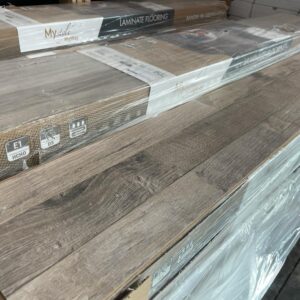 Laminate - 10 mm, 7,5 inch wide - AC3 MI Germany- Pewter Grey - BMB