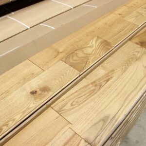 Hardwood - Ash - Rural - 4 1/4 x 3/4" - Toast Brown - Matte Brushed