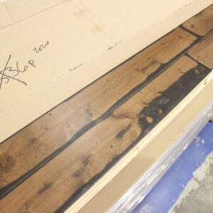 Hardwood - Birch - Antique - 4 1/4 x 3/4" - Platinum - Matte