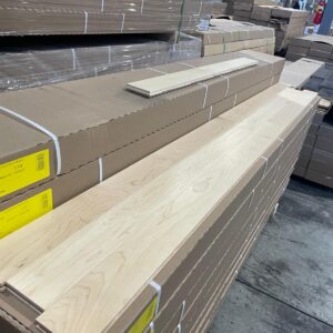 Hardwood - Canadian Hard Maple - Prestige Selected - 3 1/4 x 3/4" - Natural - Mat Natural - Plancher Appalache