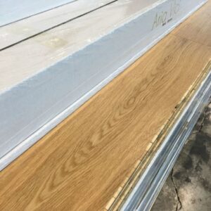 Engineered - Euro Oak - Premium - 5/8  x 7 1/2" - Brushed Natural Lacquer