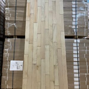 Hardwood - Hard Maple - Smoked Cottage Millrun - 3 1/4 x 3/4" - Natural - Brushed Oil - Plancher du Nord