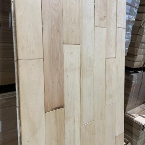 Hardwood - Hard Maple - Smoked Mansion - 5 x 3/4" - Natural - Brushed Oil - Plancher du Nord