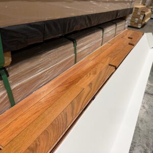 Hardwood - Jatoba - 2 1/4 x 3/4" - Select - Natural - Satin Finish