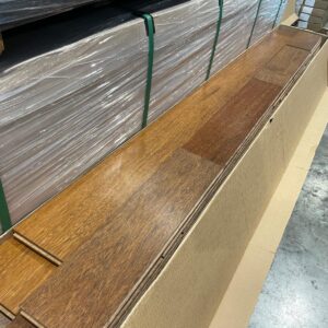 Hardwood - Sucupira - 5 x 3/4" - Brazilian Chesnut - Select and Better - Natural Satin Square Edge