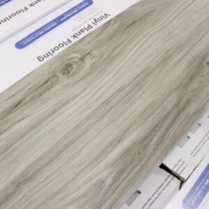 SPC Vinyl - 6 Wide x 38 Inch Long x 7mm Thick with Membrane - SPC210