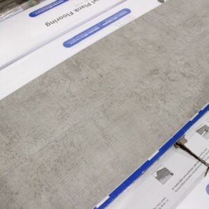 SPC Vinyl - 6 Wide x 38 Inch Long x 7mm Thick with Membrane - SPC209