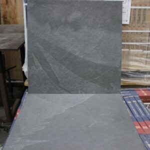 Porcelain - Rectified - 24 x 24" 10mm - Mustang Dark Grey - Matte