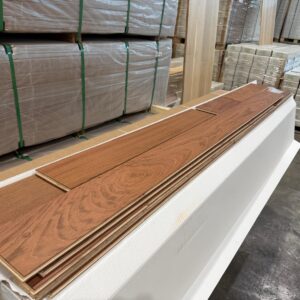 Engineered - Jatoba - 5 Inch x 1/2" - Select - Natural - 10% Gloss Finish