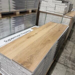 Luxury Vinyl Plank - 9" x 5 ft long - 7 mm - 1mm Pad - 22mm Wear Layer - BS-004 - EIR Embossed
