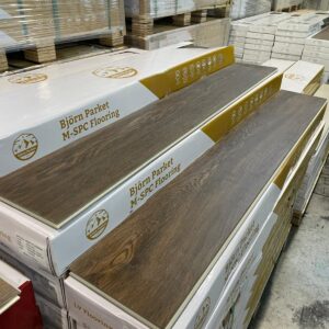 Luxury Vinyl Plank - MSPC  7 inch x 4 feet long  - JN2114-6 - Heavy Duty 10mm - With Membrane - Bjorn Parket