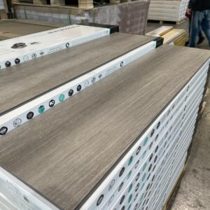 Luxury Vinyl Tile - 7 mm - 20 MIL Wear - 12" x 48"- Eclipse #282- Quickstyle