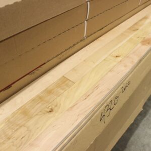 Hardwood - Silver Maple - Bistro - 2 1/4 x 3/4" - Natural - Matte