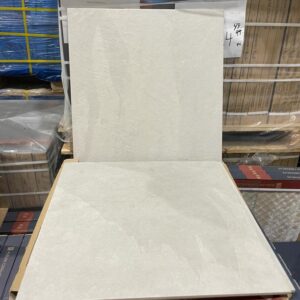 Porcelain - 24 x 24 - Mustang White - Natural Rock Feel - Matt Rectified