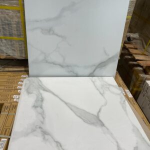 Porcelain - 24 x 24 - Neo Crucial Carrara - Matt Rectified - Aria Vici