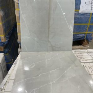 Porcelain - 12 x 24 - Neo Grigio White - Polished Rectified - Aria Vici