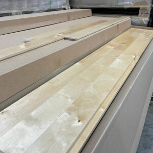 Hardwood - Northern Birch - 3 1/4 x 3/4" - Natural - Satin - Goodfellow