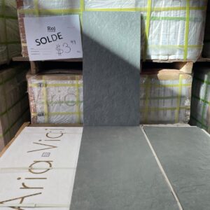 Porcelain Tile - 12 x 24 - Cloud Kohle - Matt Slate Punch Ultra Mat R11 - Aria Vici