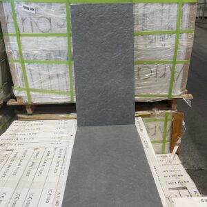 Porcelain Tile - 12 x 24 - Thundra Dark - Slate Punch Ultra Mat R11 - Aria Vici