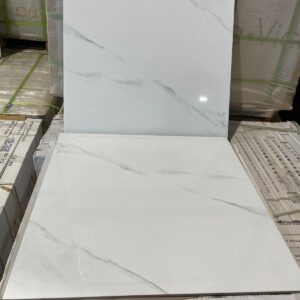 Rectified Porcelain Tile - 24 x 24 - Atelier Carrara - Polish Finish - Aria Vici