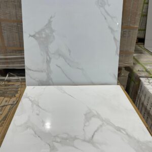 Rectified Porcelain Tile - 24 x 24 - Staturio Elegant - Polish Finish - Aria Vici