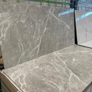 Rectified Porcelain Tile - 24 x 48 -Rolex Bianco - Gloss Finish - Aria Vici