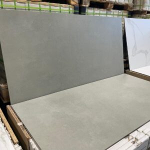 Rectified Porcelain Tile - 24 x 48 -Silk Grey - Matt Finish - Aria Vici