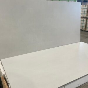 Rectified Porcelain Tile - 24 x 48 - Silk White - Matt Finish - Aria Vici