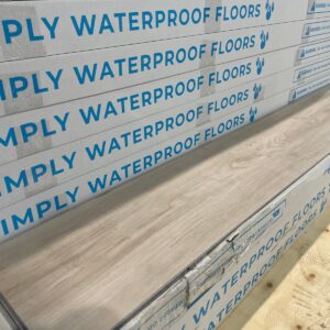 Rigid Core Vinyle - 5 mm - Padding Incorporated - Commercial - Silk Palace Hydrogen 5 - SPC - Simply Waterproof Floors