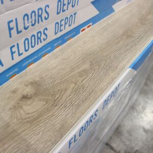 WPC Vinyl - 7 1/4 Wide x 4 Feet Long x 8mm Thick with Membrane - JN2982