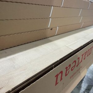 Hardwood - Smoked Maple - Natural - 3 1/4 x 3/4" - Smoked Mansion - Brushed Mat - Marteau