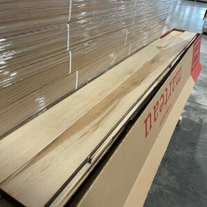 Hardwood - Hard Maple - Natural - 4 1/4 x 3/4" - Smoked Cottage - Brushed Oil - Marteau