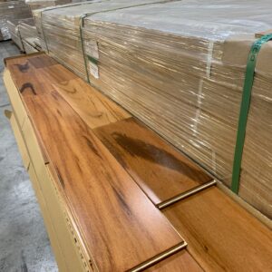 Engineered - Breazilian Tigerwood Muiracatiara 5 inch 5/8 - Semi Gloss