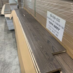 Engineered - Red Oak 5 inch, 3/4 Engineered - City Grey - Mat