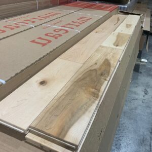 Hardwood - Maple  5 inch 3/4 Millrun Mat, Plancher Marteau